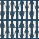 Fibertapet Nippon Shibori Blue 233-76 - Sandberg